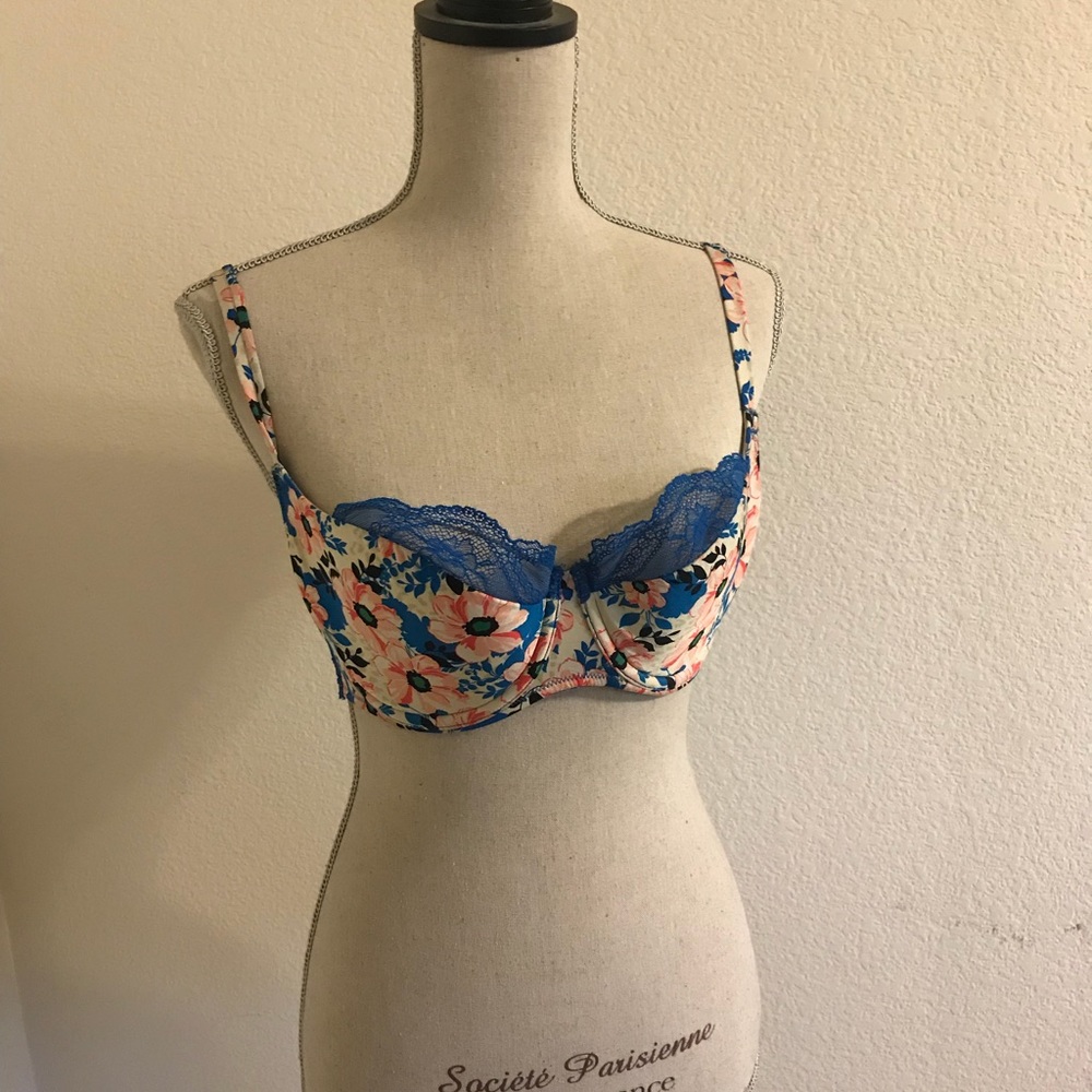 Sexy Lacy Multi-Colored Bra.